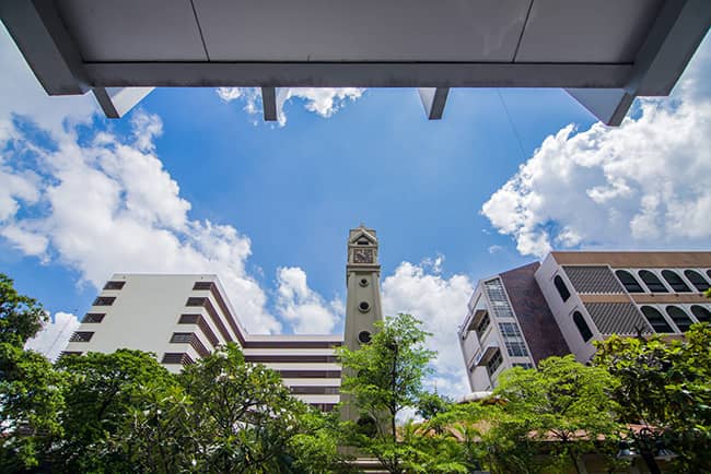 Siam University - clock tower